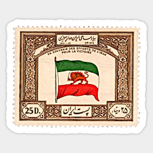 Persian stamp - Iran Sticker